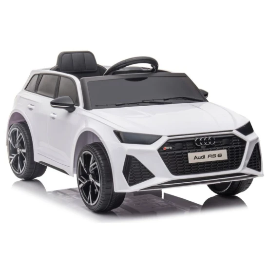 Baltas elektrinis automobilis Audi RS6 BRD-2118 Automobiliai