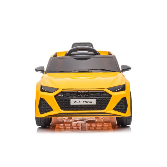 Audi RS6 BRD-2118 żółty samochód na akumulator Maszyny elektryczne dla dzieci