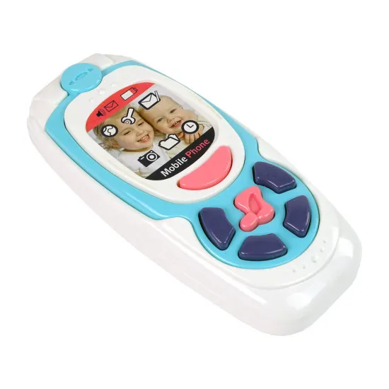 Vaikiškas mobilusis telefonas „Melody Blue“