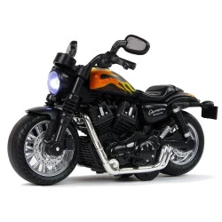 Champion juodas motociklas 