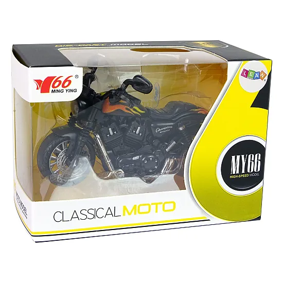 Champion juodas motociklas Žaisliniai motociklai