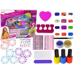 Nagų dažymo rinkinys su nagų lakais