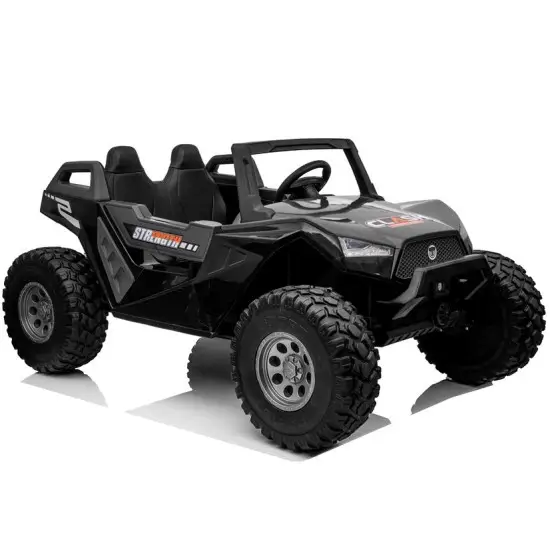 Juodas kumuliatorinis automobilis SX1928 24V Elektrinės mašinėlės vaikams