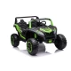 Žalias elektrinis bagis A032 EVA Elektrinės mašinėlės vaikams
