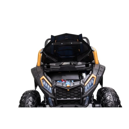 Auksinis elektrinis bagis vaikams Buggy A032 EVA Elektrinės mašinėlės vaikams