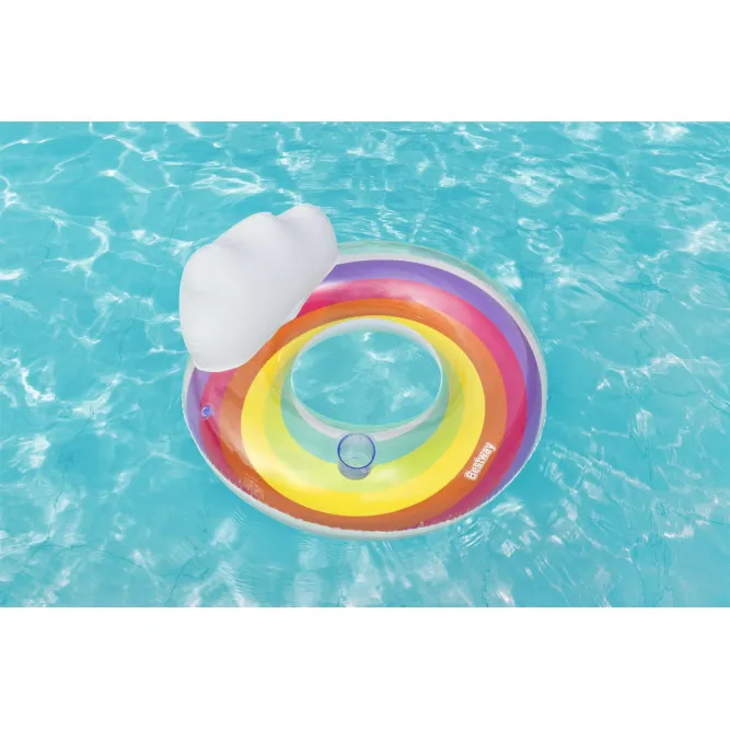 Ilmatäytteinen uimarenka 107 cm Bestway 43647 