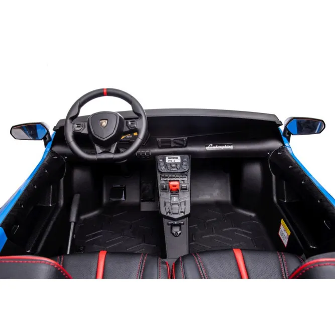Niebieski samochód Lamborghini XXL A8803 Samochody