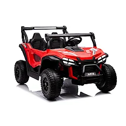Raudonas elektrinis automobilis vaikams S618 4x4