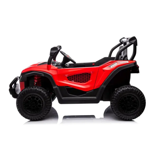 Raudonas elektrinis automobilis vaikams S618 4x4 Elektrinės mašinėlės vaikams