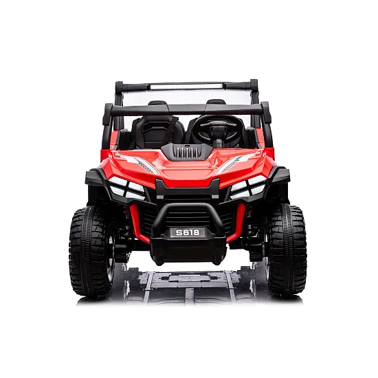 Raudonas elektrinis automobilis vaikams S618 4x4 Elektrinės mašinėlės vaikams