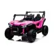 Rožinis elektrinis automobilis vaikams S618 4x4 Elektrinės mašinėlės vaikams