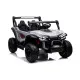 Pilkas elektrinis automobilis S618 4x4 Elektrinės mašinėlės vaikams