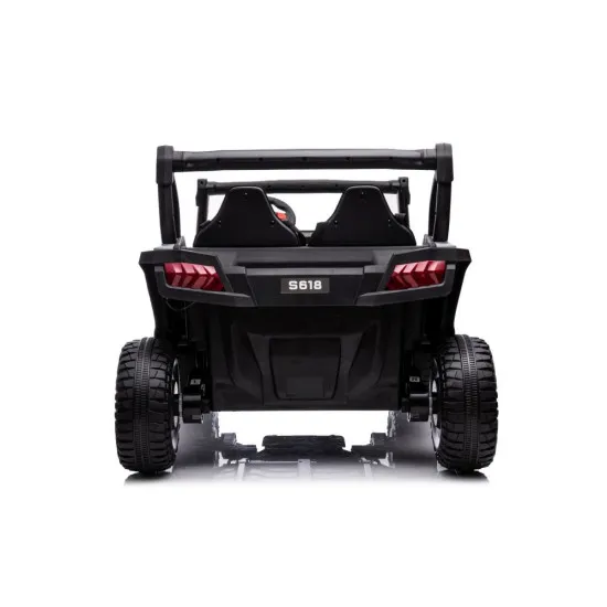 Pilkas elektrinis automobilis S618 4x4 Elektrinės mašinėlės vaikams