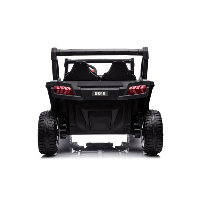 Pilkas elektrinis automobilis S618 4x4 Elektrinės mašinėlės vaikams