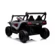 Pilkas elektrinis automobilis S618 4x4 Elektrinės mašinėlės vaikams