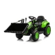 Žalaias elektrinis traktorius BW-X002A su kaušu Elektrinės mašinėlės vaikams