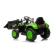 Žalaias elektrinis traktorius BW-X002A su kaušu Elektrinės mašinėlės vaikams