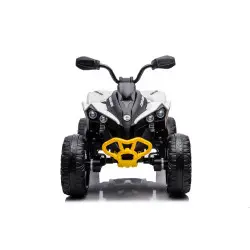 Baterijomis varomas baltas keturratis CAN-AM