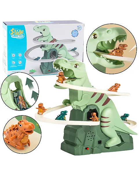 Žaidimas dinozaurų kalnų geležinkelis