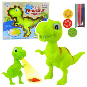 Dinozauro formos projektorius piešimui ir tapybai