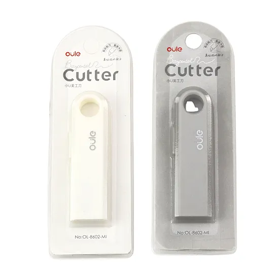 Mini Compact Retractable Cutter for Paper and Foil Mix Kancelejas preces