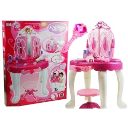 Tualetinis staliukas su garsais ir šviesomis