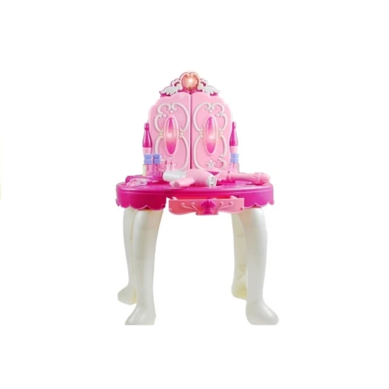 Tualetinis staliukas su garsais ir šviesomis Grožio rinkiniai