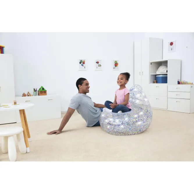 Pripučiamas blizgus fotelis 72 x 72 x 64 cm Bestway 75105