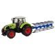 Traktorius su frikcine pavara ir plūgu Žaisliniai automobiliai