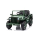 Baterijomis varomas žalias automobilis JH-103 4x4 Elektrinės mašinėlės vaikams