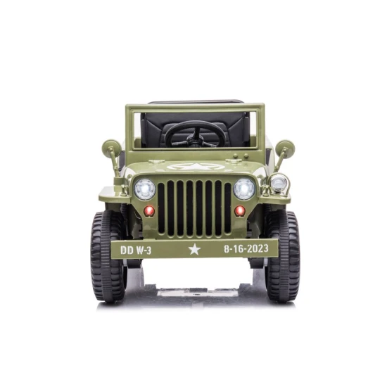 Baterijomis varomas chaki automobilis JH-103 4x4 Elektrinės mašinėlės vaikams