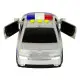 Sidabrinis policijos automobilis Žaisliniai automobiliai