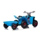 Mėlynas elektrinis keturratis XMX630T Elektrinės mašinėlės vaikams
