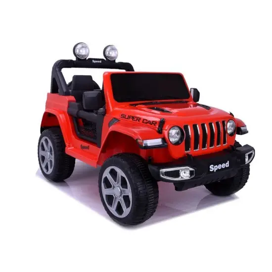 FT-938 raudonas elektrinis visureigis Automobiliai