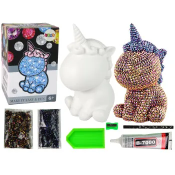 Brown Creative Unicorn Set: DIY - Diamonds & Crystals