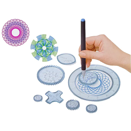 Spirographi mängu pliiatsikomplekt