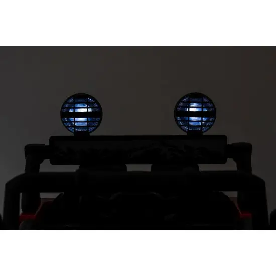 Toyota FJ akumuliatorinis raudonas visureigis Automobiliai