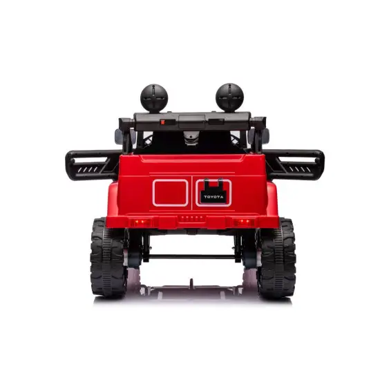 Toyota FJ akumuliatorinis raudonas visureigis Automobiliai