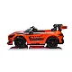 Oranžinis elektrinis automobilis Mercedes AMG GT3 Automobiliai