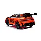 Oranžinis elektrinis automobilis Mercedes AMG GT3 Automobiliai
