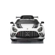 Mercedes AMG GT3 baltas automobilis