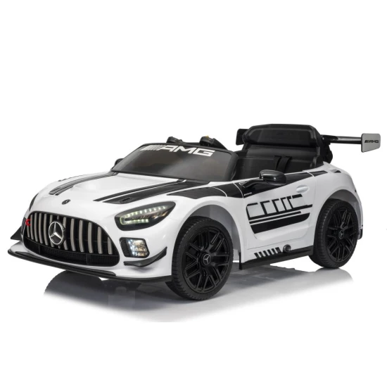Mercedes AMG GT3 baltas automobilis