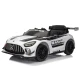 Mercedes AMG GT3 baltas automobilis