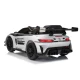 Mercedes AMG GT3 baltas automobilis