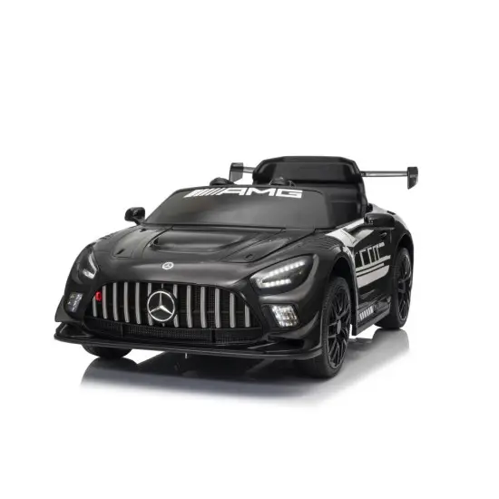 Mercedes AMG GT3 juodas automobilis