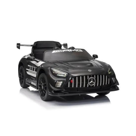 Mercedes AMG GT3 juodas automobilis