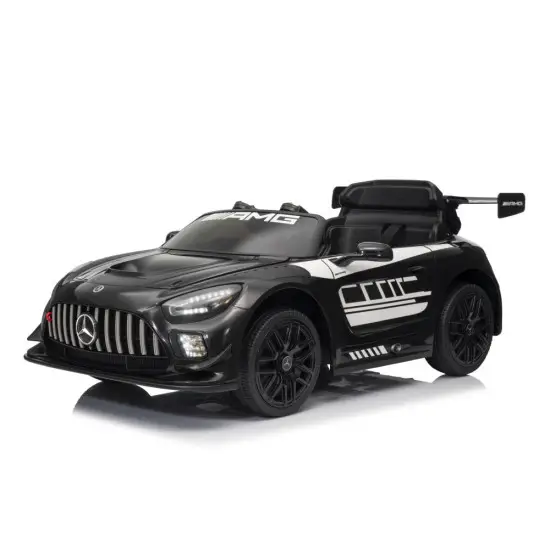 Mercedes AMG GT3 juodas automobilis