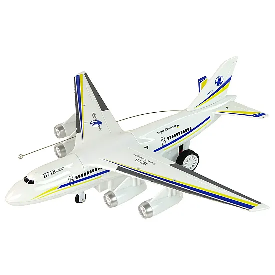 Remote Controlled RC Passenger Plane White