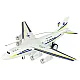 Remote Controlled RC Passenger Plane White