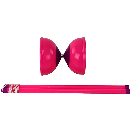 Jojo žongliravimo diabolo arkadinis žaidimas, rožinis, 13,5 x 11,5 cm Stalo ir sporto žaidimai